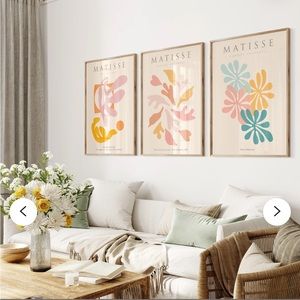 Matisse Prints - set of 3 (16.5 x 23.4 inches)